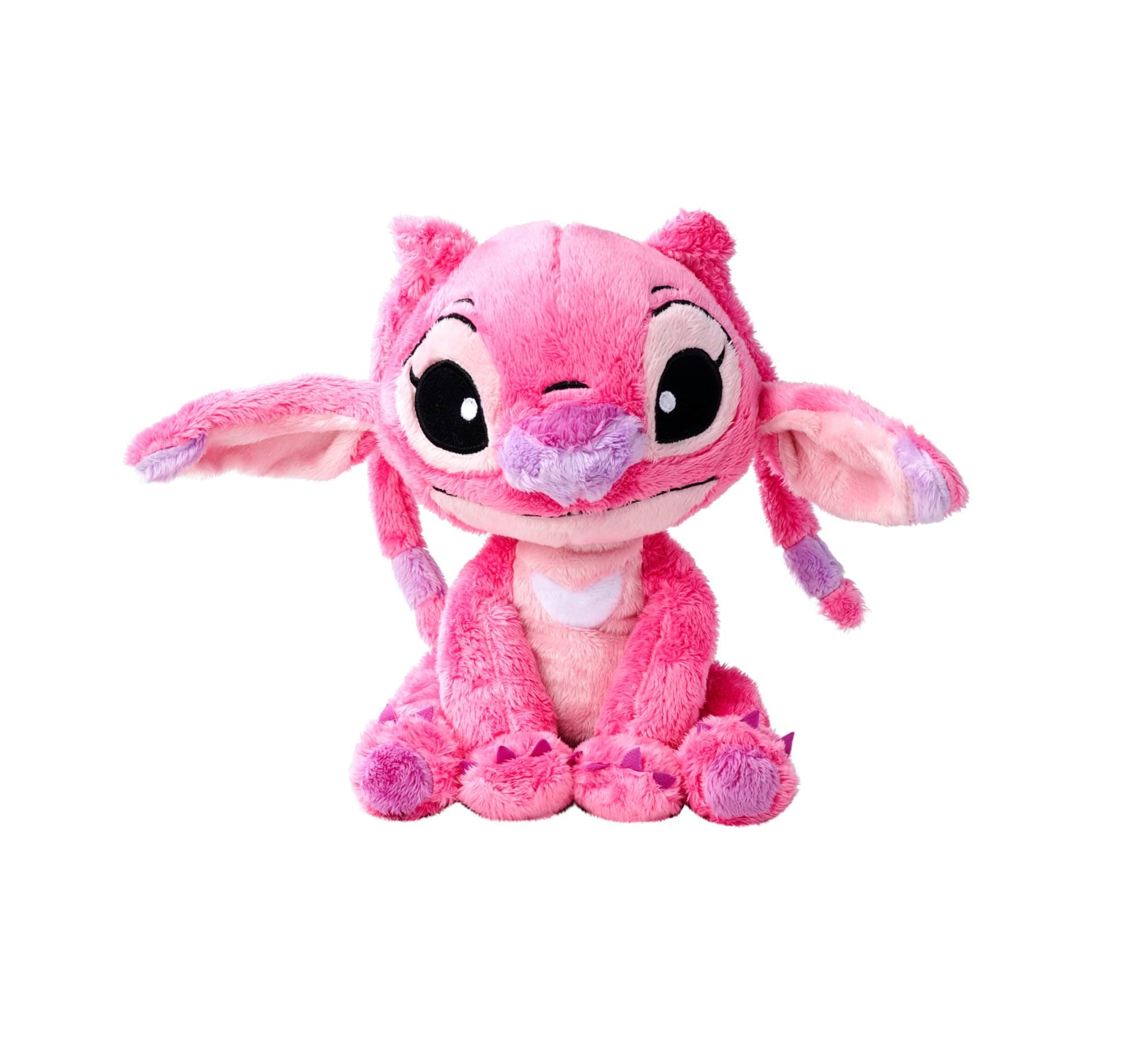 Simba 6315876954 - Disney Lilo und Stitch Plüschfigur, 25cm, Angel, Kuscheltier, ab den ersten Lebensmonaten geeignet Single Angebot bei HelloDeals