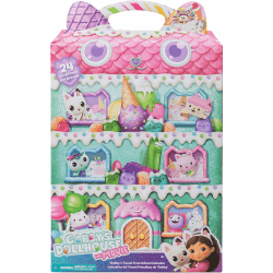 Gabby’s Dollhouse: Der Film – Adventskalender 2025 Süße Winterüberraschung, 24 Überraschungsspielzeuge mit Gabby-Figur, Katzenfreunden & Zubehör, für Kinder ab 3 Jahren Angebot bei HelloDeals