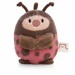 NICI Kuscheltier Marienkäfer Dozz 5cm rot - Stofftier aus weichem Plüsch, niedliches Plüschtier zum Kuscheln und Spielen, für Kinder & Erwachsene - tolle Geschenkidee Angebot bei HelloDeals