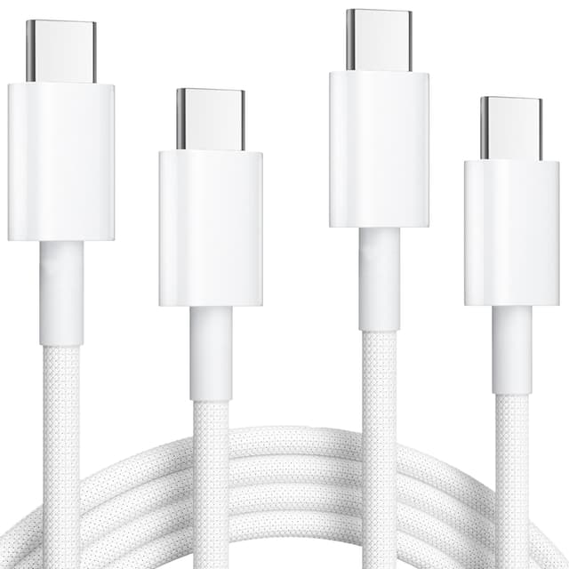 USB C auf USB C Kabel [ 2Stück 1.8M ] USB C Kabel 60W Schnellladekabel PD3.0 USB C Ladekabel Für iPhone 17/16/15/15Pro,Samsung S24/S23/S22,Google Pixel,Huawei,OnePlus,LG,Xiaomi,Sony usw