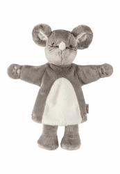 Sterntaler Handpuppe Maus - weiches Kinder Spielzeug zum Puppentheater, Erzählen, Kuscheln & Sprachförderung – perfekter Spielkamerad & Geschenkidee, grau Angebot bei HelloDeals
