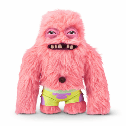Fuggler x Spongebob Schwammkopf 23 cm von ZURU, Lustiges Hässliches Monster, Plüschtier für Kinder und Erwachsene (Patrick) Peach Angebot bei HelloDeals