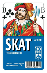 Ravensburger 27003 - Skat, Französisches Bild, 32 Karten in Klarsicht-Box Angebot bei HelloDeals