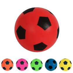 HTI Fun Sport Schaumstoff-Fußbälle | Weiche, sichere Schaumstoffbälle für Indoor & Outdoor | Langlebig, leicht & ideal für Kinder & Erwachsene | Spaß für alle Altersgruppen | 19,4 cm (1 Rot) Angebot bei HelloDeals