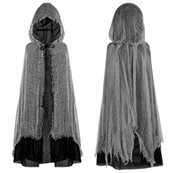 Schwarzer Umhang mit Kapuze,Unisex Halloween Umhang Geister Kostüm Erwachsene Kinder Halloween Sensenmann Mantel Darth Vader Umhange Geist Umhange Cape Outfit für Cosplay Karneval XL-160cm Angebot bei HelloDeals