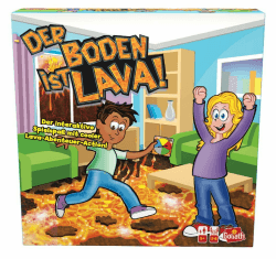 Goliath Der Boden ist Lava, Brettspiel und Partyspiel für Drinnen und Draußen! Für die ganze Familie ab 5 Jahren, Gesellschaftsspiel für 2 bis 6 Spieler, Erlebe den Nervenkitzel von Das TV- Single Angebot bei HelloDeals