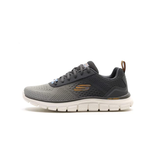 Skechers Track-Ripkent Herren Turnschuhe 41 EU Olive Mesh Synthetic