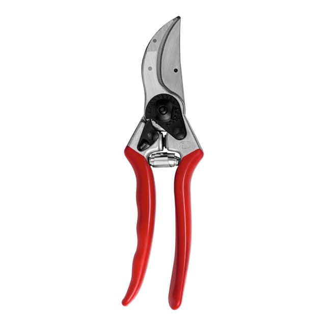 FELCO 2 professionelle Bypass-Gartenschere für Rechtshänder, 41 mm gehärtete Stahlklinge, geschmiedete Aluminiumgriffe, robustes Werkzeug für mittelgroße bis große Hände, 25 mm Schnitt, Swiss Made FELCO 2 Große Hand (L)