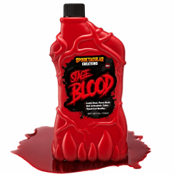 Spooktacular Creations 540ml Fake Halloween Vampirblutflasche, Kunstblut, Bühnenblut für Halloweenkostüme, Zombie-, Vampir- und Monster-Make-up und Verkleidungen Angebot bei HelloDeals