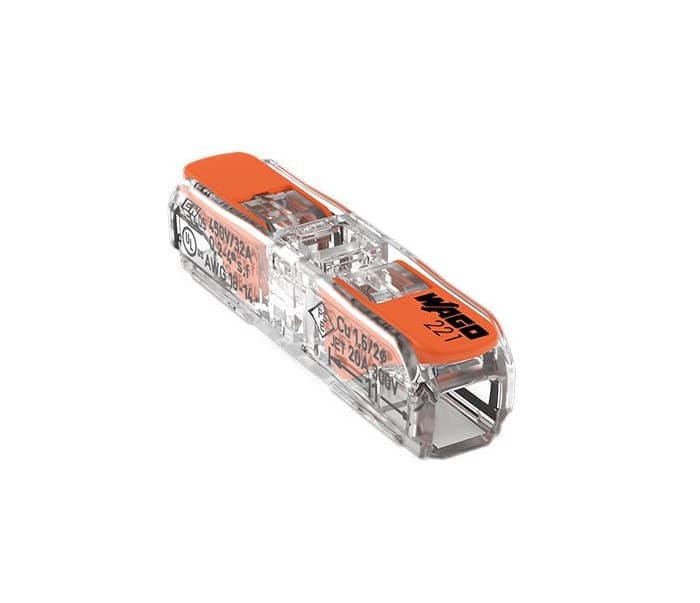 Wago 221-2411 Durchgangsverbinder mit Hebel für alle Leiterarten max. 4mm² (10 St.) Angebot bei HelloDeals