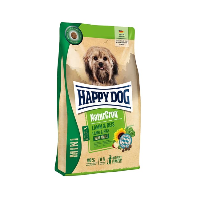 Happy Dog NaturCroq Mini Lamm&Reis 4kg Lamm, Geflügel 4 kg (1er Pack)