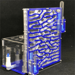 DIY Große Ameisenfarm aus Acryl mit Fütterungsbereich Großes Ameisenhaus Ameisennest Villa Insekt Haustier Ameisenhaufen Workshop 6 Schichten 19,5 * 15 * 22 cm (Blue) Angebot bei HelloDeals