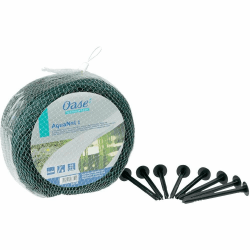 OASE 53751 Aquanet Teichnetz 1 - schützt Teiche vor Blättern und Laub, Verwendung als Vogelschutznetz an Bäumen und Sträuchern, Teichgröße bis max. 3 x 4 m, Rot 3 x 4 m Single Angebot bei HelloDeals