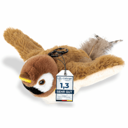PetTec® Interaktives Katzenspielzeug Elektrisch [DAS ORIGINAL] Selbstbeschäftigung - Katzenspielzeug Vogel beweglich mit Katzenminze Interactive Cat Toy Automatische Katzen Spielsachen Vogel (mit Zwitscher Ton) Angebot bei HelloDeals