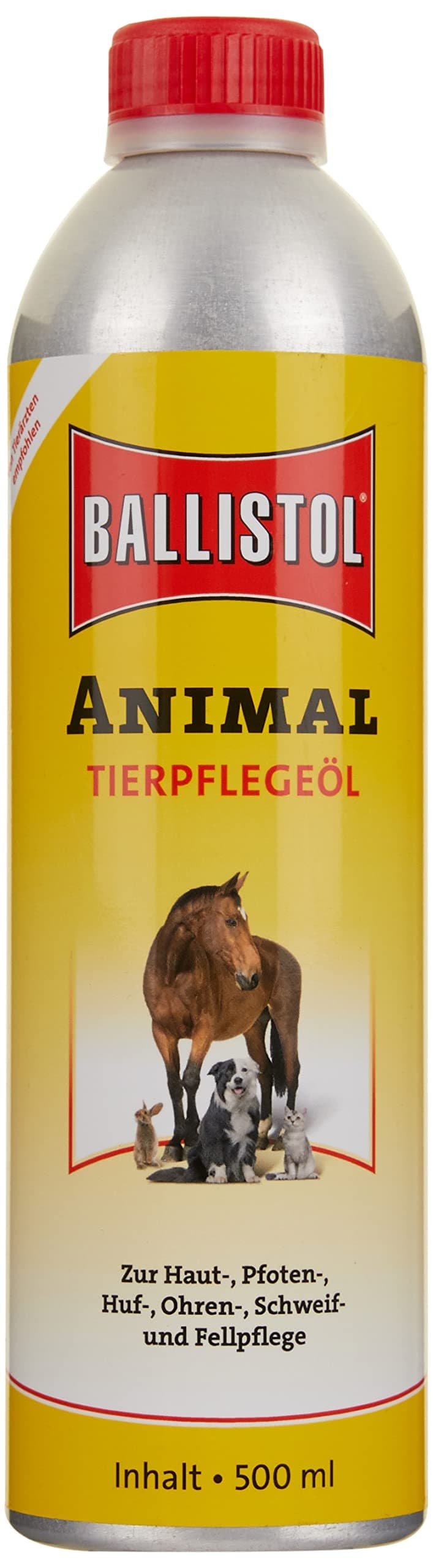 Jehn Unisex Ballistol-animal, 500ml Kanister Tierpflegeöl, Durchsichtig, 500ml EU