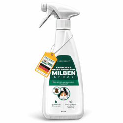 Silberkraft Milbenspray 500 ml – Milbenabwehr für Hamster, Meerschweinchen & Nager - Repellent mit Geraniol - Spray für Fell & Käfig - Sofort- & Langzeiteffekt Angebot bei HelloDeals
