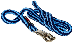 Kerbl Strick Führstrick Hippo mit Panikhaken, Hellblau/Dunkelblau, 321450 1 Stück (1er Pack) Hellblau/Dunkelblau Angebot bei HelloDeals