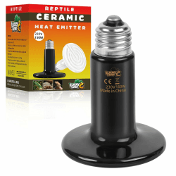 LUCKY HERP Terrarium Wärmelampe Reptilien, Schildkröten Keramik Wärmelampe Terrarium 150W, E27 Heizlampe Keramik Lampe für Tiere,Hühne,Schildkröte, Bartagame, Hund, Eidechse, Schlange 1 stück 150W Angebot bei HelloDeals