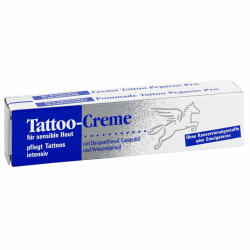 Pegasus Pro Tattoo-Creme für sensible Haut 25ml, Tägliche Pflege & Aftercare für Intensiven Tattooschutz, Feuchtigkeitsspendend mit Cajeputöl, Mit Weizenkeimöl und Dexpanthenol, Made in Germany Angebot bei HelloDeals