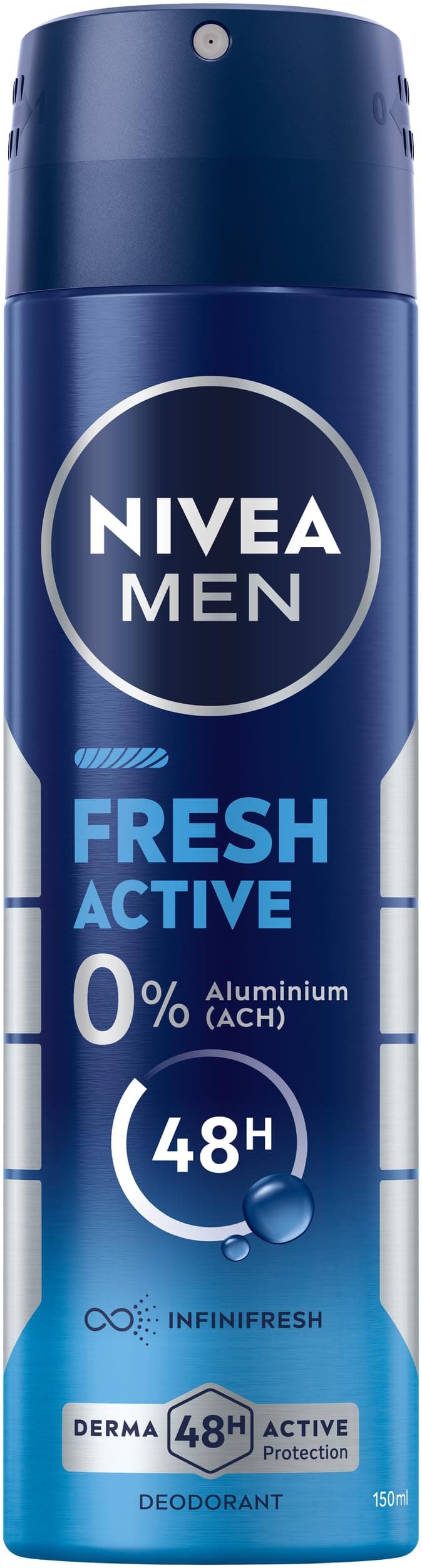 NIVEA MEN Fresh Active Deodorant Spray 150ml Neu 150 ml (1er Pack)