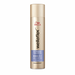 Wellaflex 2-Tages-Volumen Haarspray für Frauen | Bis zu 2 Tage flexibler Halt | Für lang anhaltendes Styling | Sanft zur Kopfhaut, dermatologisch getestet | Vegane Formel | Haltegrad 4 | 75ml Unparfümiert 75 ml (1er Pack) Angebot bei HelloDeals