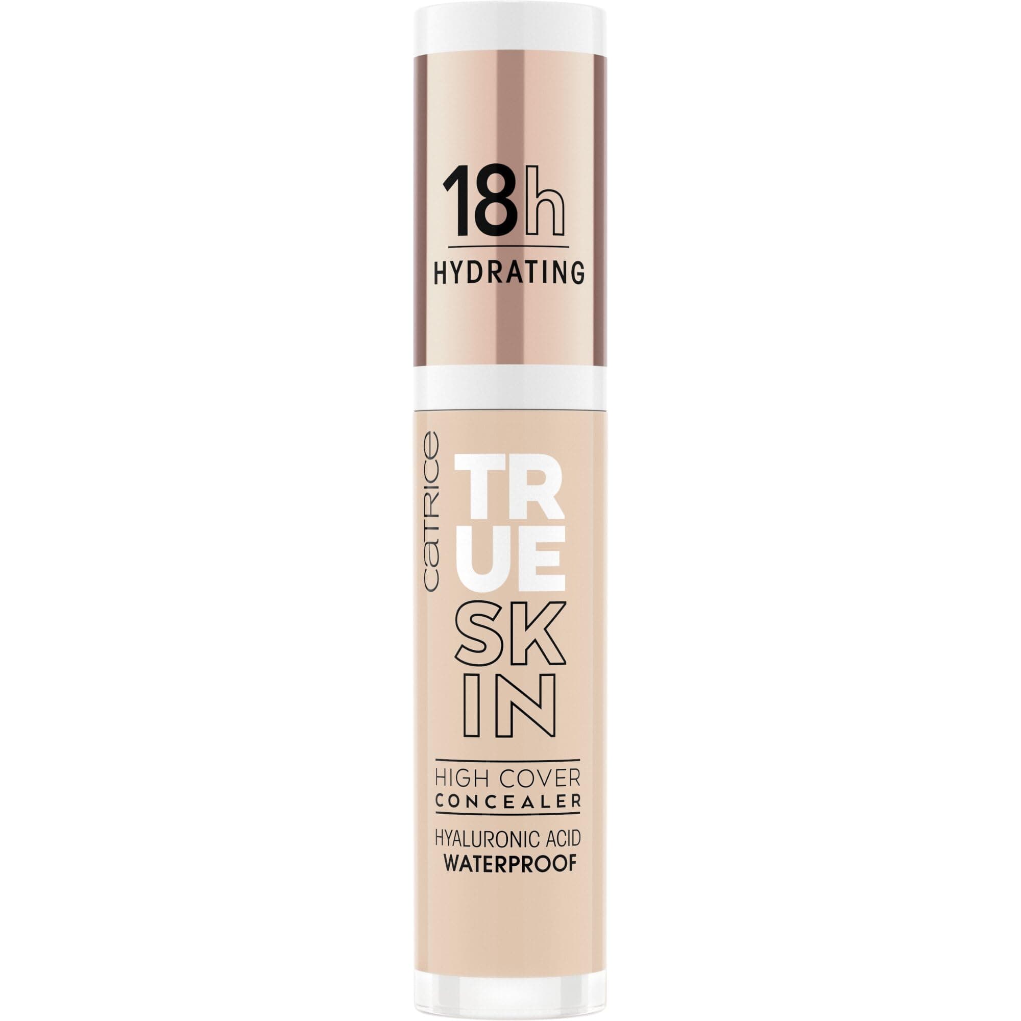 Catrice True Skin High Cover Concealer, Nr. 010, Nude, Anti-Pickel, feuchtigkeitsspendend, natürlich, für trockene Haut, vegan, ölfrei, wasserfest, ohne Alkohol, 1er Pack (4.5ml) 010 Cool Cashmere 4.5 ml (1er Pack)