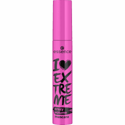 essence I LOVE EXTREME crazy volume mascara, Schwarz, langanhaltend, volumengebend, schwunggebend, verlängernd, vegan, ohne Mikroplastikpartikel, Nanopartikel frei, ohne Parfüm, 1er Pack (12ml) 12 ml (1er Pack) Angebot bei HelloDeals
