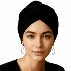 FOLAI 2PCS Seidenhaube Schlafmütze zum Schlafen für gesunde Haare über Nacht | Erhält Lockenform, verhindert Frizz & Haarbruch | Für Damen mit Allen Haartypen (Schwarz+Schwarz) Angebot bei HelloDeals