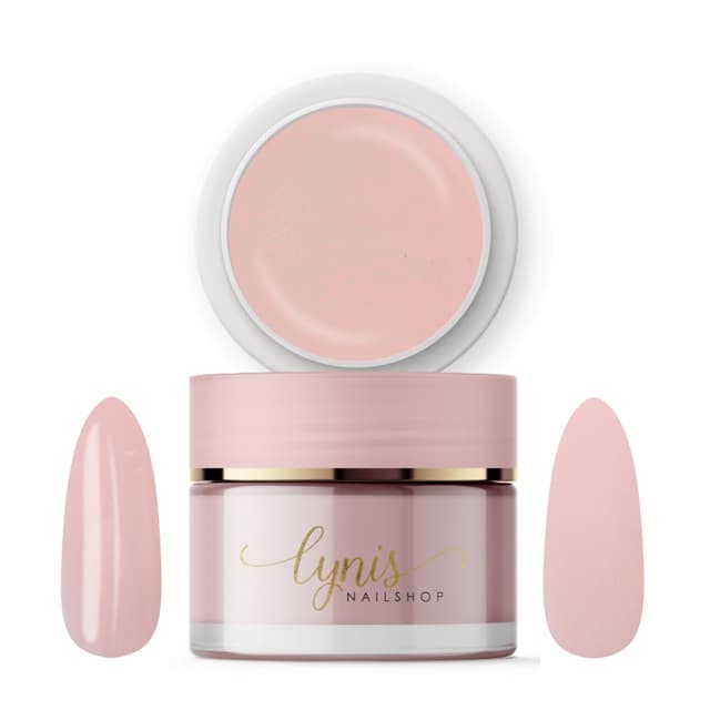 No File Aufbaugel für Gelnägel BEIGE NUDE 15ml für Profis & Anfänger als UV Gel SELBSTGLÄTTEND OHNE FEILEN · für UV & LED geeignet · pinchbar, mittelviskos · Lynis-Nailshop.de BEIGE · NUDE 15ml