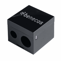 benecos - Doppelspitzer für Kosmetikstifte - mit integriertem Reinigungsspatel Angebot bei HelloDeals