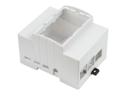 für Raspberry Pi 4 Gehäuse, DIN-Schienen-ABS-Gehäuse für Raspberry Pi 4 Modell B, Großer Innenraum, Kompatibel mit Raspbeery Pi Expansion Board PoE HAT (D), RS485 CAN HAT, 2-CH RS485 HAT, PI-FAN-3007 Pi4 DIN Rail ABS Case Angebot bei HelloDeals