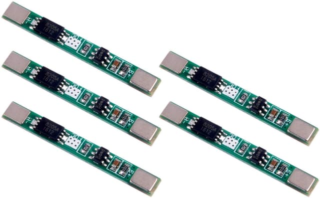 5pcs 1S 3.7V 3A li-ion BMS PCM Battery Protection Board 18650 Lithium Battery