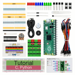 Freenove Basic Starter Kit for Raspberry Pi Pico (Included), Dual-core Arm Cortex-M0+ Microcontroller, 386-Page Detailed Tutorial, 142 Items, 55 Projects, Python C Code with Raspberry Pi Pico Angebot bei HelloDeals