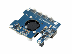 POE HAT (F) for Raspberry Pi 5, 802.3af/at-Compliant, Power Over Ethernet HAT Expansion Board for Raspberry Pi 5, with Metal Heatsink,Onboard Cooling Fan Angebot bei HelloDeals