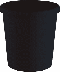helit H6405895 - Papierkorb „the green german“, 18 Liter, aus Recycling-Kunststoff Blauer Engel zertifiziert, anthrazit-schwarz, 1 Stück Angebot bei HelloDeals