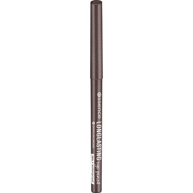 essence cosmetics LONG-LASTING eye pencil, Kajal, Nr. 35 sparkling brown, braun, langanhaltend, farbintensiv, vegan, wasserfest, Mikroplastik Partikel frei (0,28g) Braun 1 stück (1er Pack)