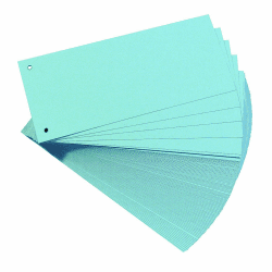 Herlitz Trennstreifen, Blau, 100 Stück 1 Blau Angebot bei HelloDeals