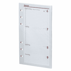 BSB Ersatzeinlage Kalendarium 2026, 6-fach Lochung - passend für BSB Kompakt Terminplaner Organizer, 02-0058 Angebot bei HelloDeals
