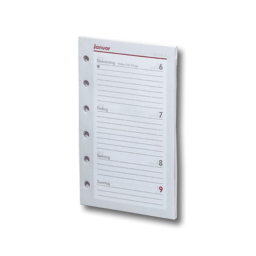 BSB Kalendarium Kalendereinlage Terminplaner Pocket, 2026, ca. A7, 1 Woche = 2 Seiten, 02-0072 Angebot bei HelloDeals