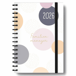 Paperlions Familienplaner 2026 Buch I 1 Woche 2 Seiten I 5 Spalten, Ringbuch I Praktischer Familienkalender mit Jahresübersichten, Schulferien uvm. 2026 Blumenwiese Angebot bei HelloDeals
