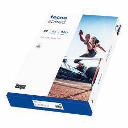 inapa Drucker-/Kopierpapier tecno Speed: 80 g/m², A3, weiß, 500 Blatt - schnell und staufrei drucken DIN-A3 weiß Angebot bei HelloDeals