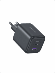 UGREEN 45W USB C Ladegerät 3-Port PPS Schnellladegerät 25W PD Netzteil GaN Charger Adapter kompatibel mit Galaxy S25 Ultra, S24, iPhone 17 Pro Max, MacBook Air, iPad, Tab A8, Pixel 9, HomePod Angebot bei HelloDeals
