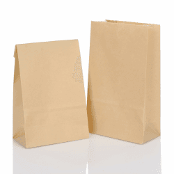 CraftWerk Kraftpapiertüten Geschenktüten klein 100 St. - Ideal als Tüte zum selber befüllen für Kindergeburtstag und DIY Adventskalender 2025 - 16 x 9 x 5 cm 1 stück (100er Pack) Angebot bei HelloDeals