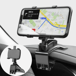 TOFURT Auto Handyhalter Handyhalterung 360-Grad-Drehbar - Dashboard Handyhalter Autocliphalterung Car Phone Mount Geeignet für 4 bis 7 Zoll Smartphones Halterung 03 Angebot bei HelloDeals