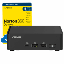 ASUS NUC 15 Pro Slim Kit RNUC15CRKU500002 (Intel Core i5 Ultra Prozessor, Arc Grafik, WiFi 7, Bluetooth 5.4, ohne Betriebssystem, mit EU-Netzkabel) Intel Core U5 225H Slim Angebot bei HelloDeals