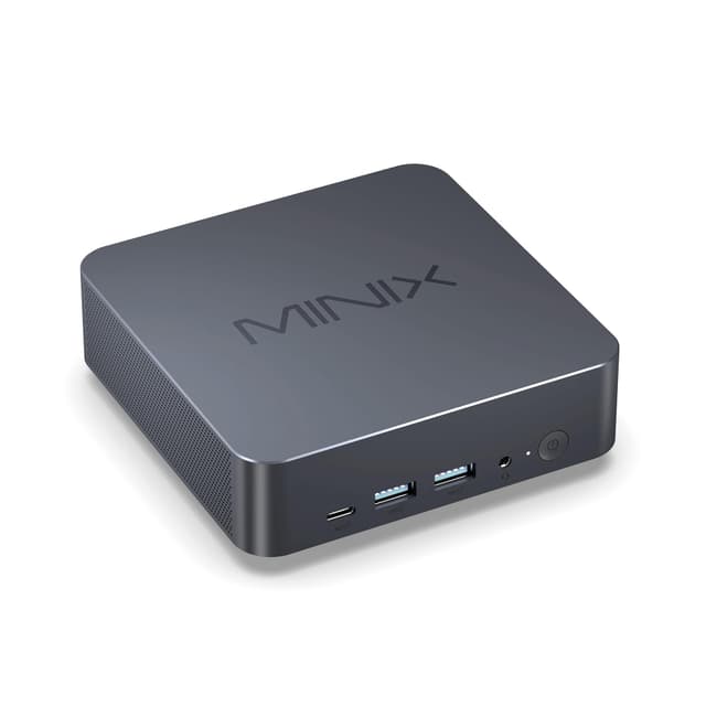 MINIX NGC N512 Mini PC Windows 11 Pro, Intel i5-12600H 512GB M.2 PCIe 4.0 x 4 SSD 16GB DDR5 Micro Desktop Computer, Quad Display/TB4 (8K) /2xHDMI/USB-C/Dual Lan, for Business Home Office Multi-Tasking