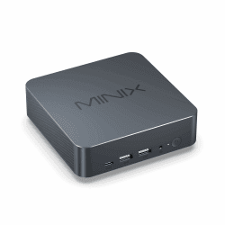 MINIX NGC N512 Mini PC Windows 11 Pro, Intel i5-12600H 512GB M.2 PCIe 4.0 x 4 SSD 16GB DDR5 Micro Desktop Computer, Quad Display/TB4 (8K) /2xHDMI/USB-C/Dual Lan, for Business Home Office Multi-Tasking Angebot bei HelloDeals