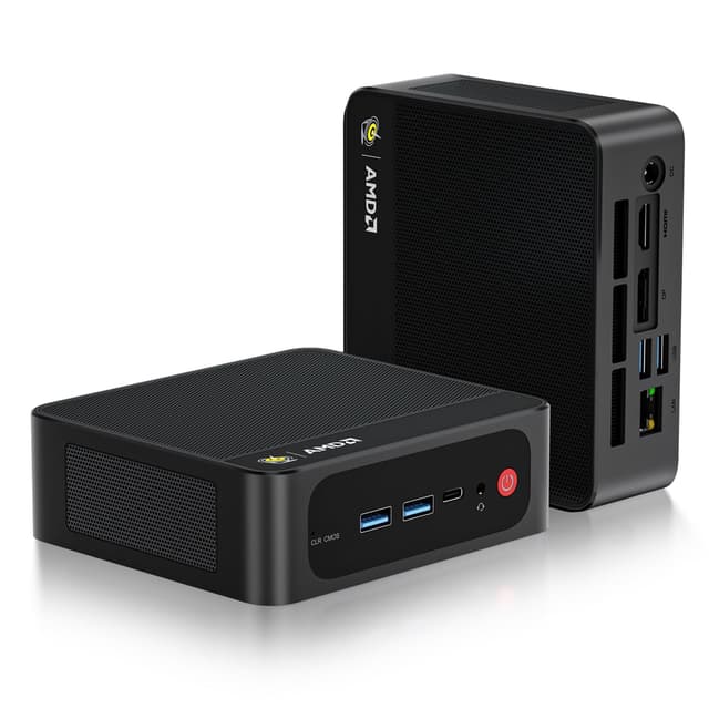 Beelink SER5 Mini PC, AMD Ryzen 5 5500U(6C/12T) bis zu 4.0GHz, Mini Computer 16GB DDR4 RAM 500GB NVME SSD Win11 Pro, Micro PC 4K@60Hz Triple Display, RJ45 2.5G/WiFi6/BT5.2 SER5 5500U/16G/500G