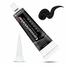 Karosseriekleber Schwarz, 100 ml Scheibenkleber Karosseriedichtmasse Auto, Schnelle Aushärtung, Hohe Temperaturbeständigkeit, Geeignet für Autotüren, Autofenster, Autodächer Angebot bei HelloDeals