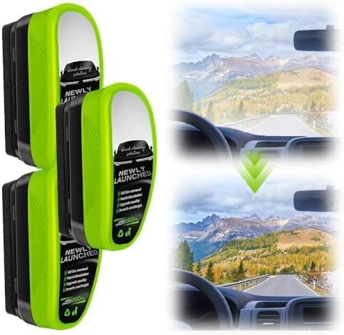 Autoreinigung Bürste für Ölfilm & Windschutzscheibe – Leistungsstarke Glasreinigungsbürste für optimale Windshield Clarity & Sicht, entfernt Schmutz effektiv – Ideal für Frontscheibe & Auto Glas (3)